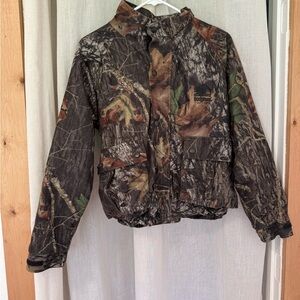 Genuine Hodgman Mossy Oak Camo Insulated Hunting Jacket Realtree Brown/Green S